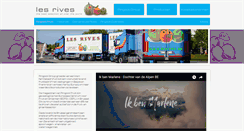 Desktop Screenshot of lesrives.be